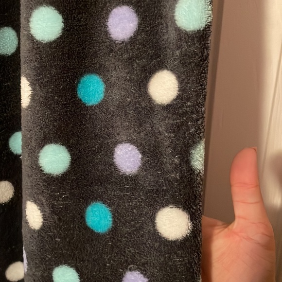 Fuzzy Polka Dot Pants from SO - Picture 2 of 3